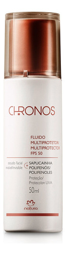 Fluido Multiprotector Facial Fps 50 Chronos Natura
