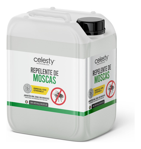 Repelente Para Moscas Biodegradable 4lts Celesty