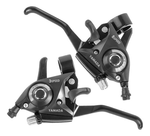 Kit Grupo 3x8v 24 Marchas Bike Aro 29 E 26 Com Freio Á Disco