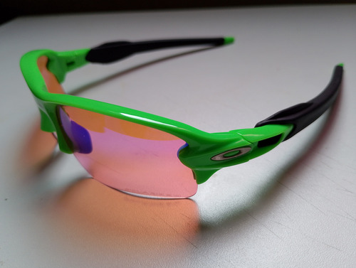Oakley Flak 2.0 Espelho Verde-limão Rosa Verde-limão Preto (Usado)