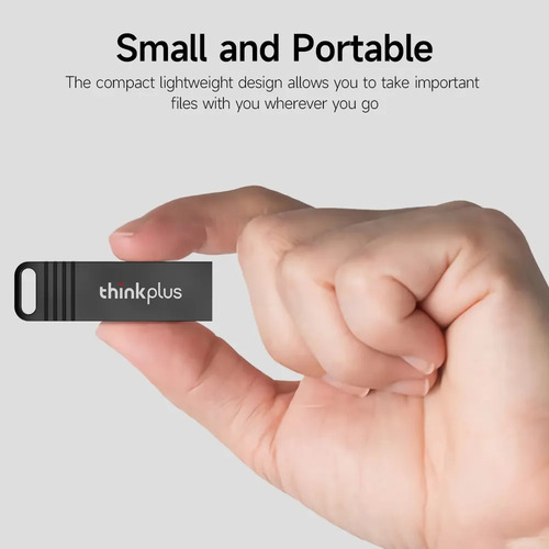 Pendrive Thinkplus Mu221 Usb 2.0 Negro Y Plateado 32gb, Ima