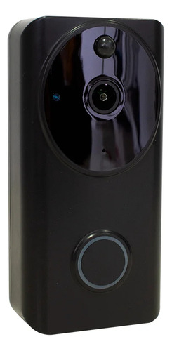 Citofono Timbre Inalambrico Wifi Video Portero R4079 Gsm Cam Color Negro