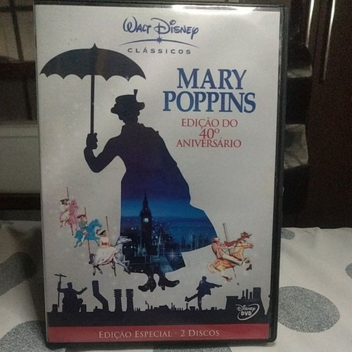 Dvd Duplo/ Mary Poppins (edição 40° Aniversário)