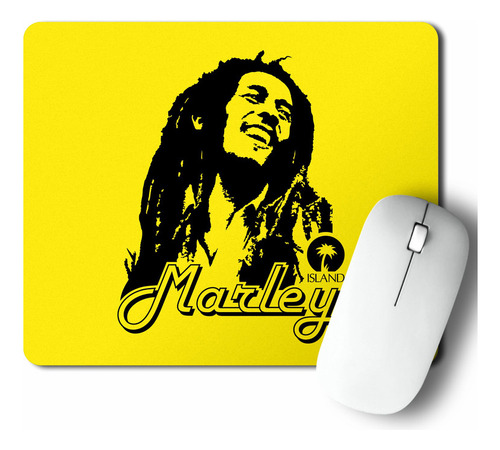 Mouse Pad Bob Marley Island (d0291 Boleto.store)
