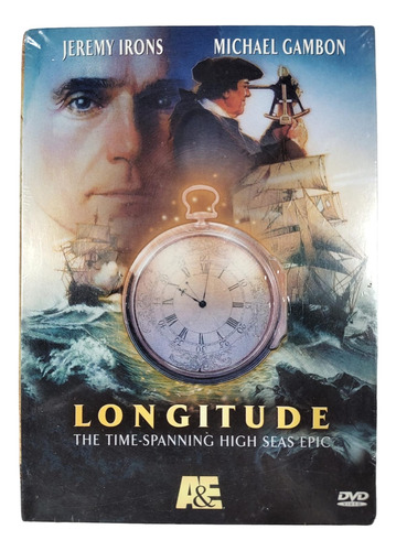 Dvd - A&e Longitude Series - Jeremy Irons - Nuevo