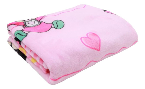 Manta Berço Bebê Soft Disney Minnie Licenciado Jolitex