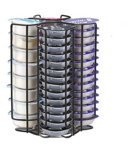 Frcctre Soporte Para Cpsulas De Cctel, Carrusel De Almacenam