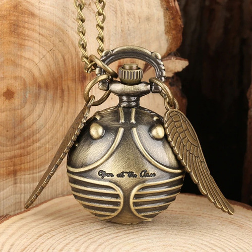 Reloj Collar Snitch Me Abro Al Cierre Harry Potter Colección