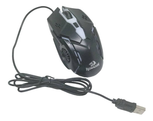 Imagen 1 de 2 de Mouse Gamer Usb Redragon X7 Luces Rgb Ratón Gaming 6 Teclas