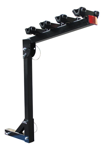 Soporte Para 4 Bicicletas En Enganche De Lujo.
