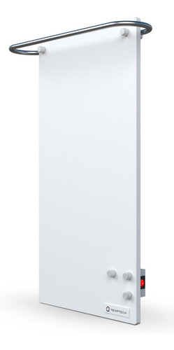 Imagen 1 de 3 de Panel calefactor toallero eléctrico Temptech 250 W blanco 220V