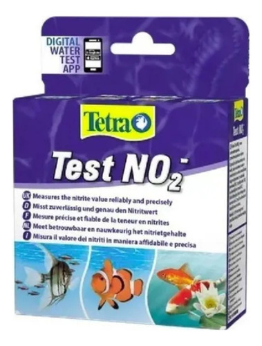Tetra Test No2 Medidor Nitritos Agua Dulce Salada Acuario