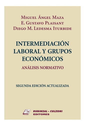 Intermediación Laboral Y Grupos Económicos