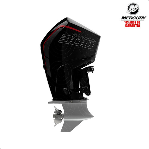 Motor Popa Mercury 4t 300hp R L V8 Dts Verado Racing Física