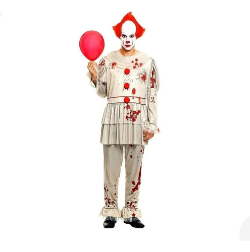 Disfraz Payaso It Pennywise Adulto Y Niño