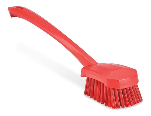 Cepillo De Color Para Tallar -mango Largo, Rojo - Uline