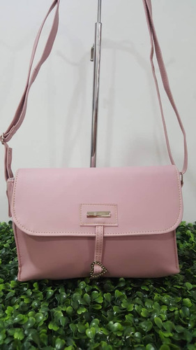 Cartera Bandolero Bolso Beige O Rosado