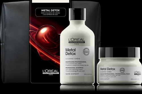 Set Metal Detox Anti-quiebre Shampoo 300 Ml + Máscara 250ml