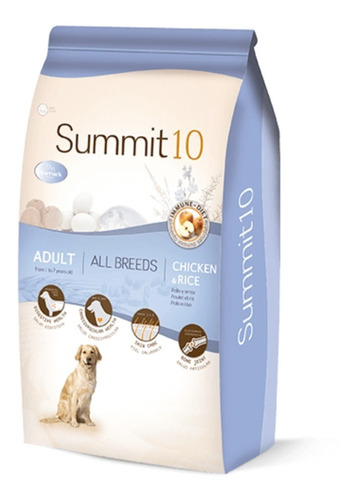 Summit 10 Adult All Breeds Chicken & Rice 3 Kg