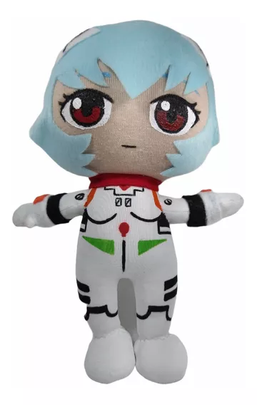 Peluche Rei Ayanami Echo A Mano 30 Cm Neo Genesis Evangelion