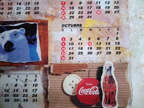 Almanaque Promocion De Coca Cola Del 1994, Lamina