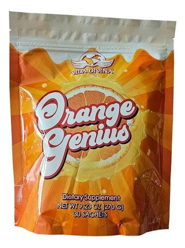Orange Genius De Vida Divina Suplemento (30 Sobres)