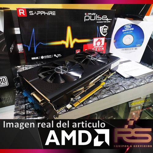 Imagen 3 de 5 de Nueva Tarjeta De Video Rx 570 4gb Amd Radeon Sapphire Nitro