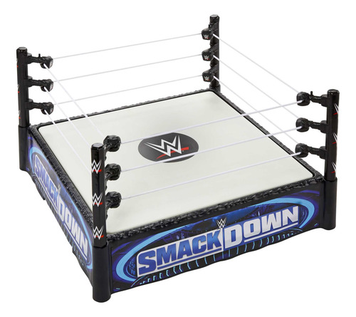 Anel Playset Mattel Wwe Superstar Com Tapete Com Mola