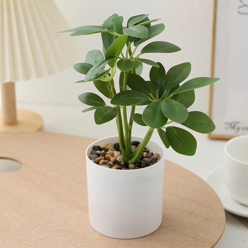 Plantas Artificiales En Maceta Schefflera Octophylla
