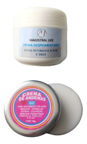 Crema Andrinas +crema Ácido Retinoico Re - g a $128