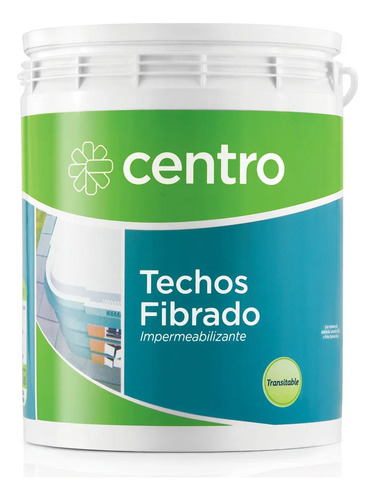 Impermeabilizante Centro Techos Fibrado Transitable X1.25 Kg