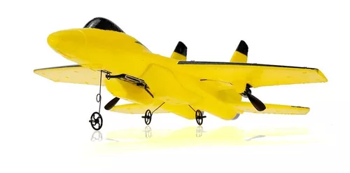 Avião De Controle Remoto The Minator Su 35 Planador Amarelo em Promoção na  Americanas