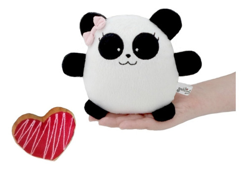 Mini Panda Niña Peluche Nombre Personalizado Cumpleaños Amor