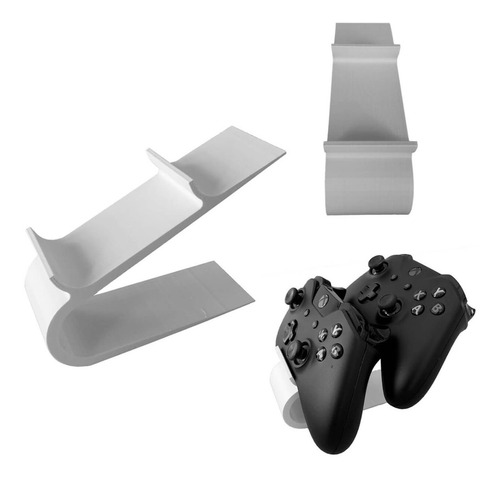 Suporte Para 2 Controles Vídeo Game Xbox (preto/branco)