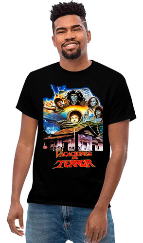 Playera Vacaciones De Terror Horror Diseño 01 Beloma