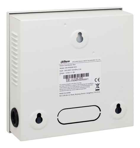 Fuente Centralizada Para Cámaras 5 Salidas 12v 4a Pfm340-5ch