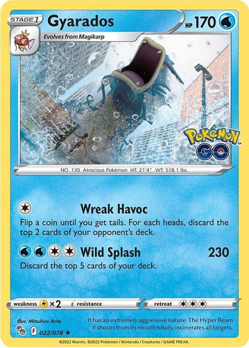 Gyarados Holo Raro Pokemon Tcg+10 Cartas