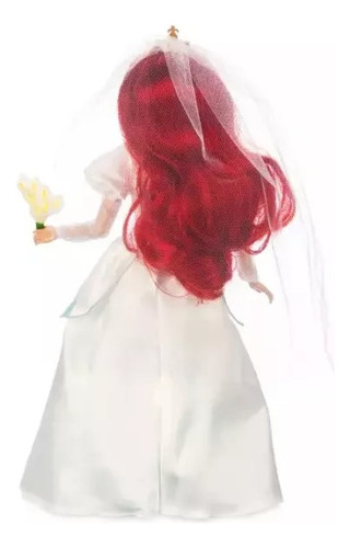 Disney Store Set Muñecos Ariel Y Eric La Sirenita Novios