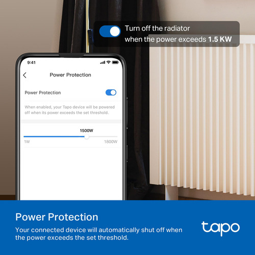 Enchufe Inteligente Tp-link Tapo Mini 15a, Compatible Con Al