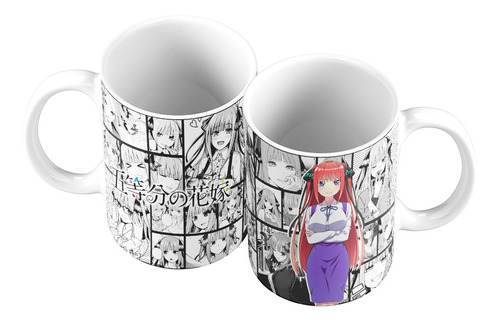 Taza Mug 11oz Anime Nino Nakano Go Toubun No Hanayome