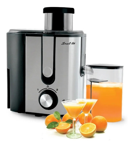 Juguera Smart Tek Jugos Fast Juicer 600w 350ml Inoxidable