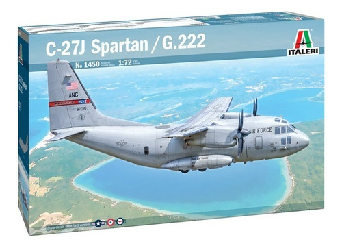 C-27j Spartan / G.222 By Italeri # 1450  1/72