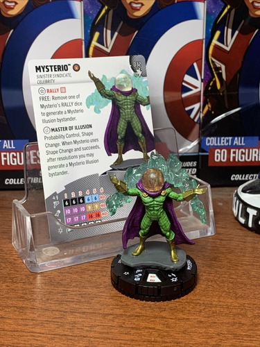 Heroclix Mysterio #032 Rare Spider-man: Beyond Amazing