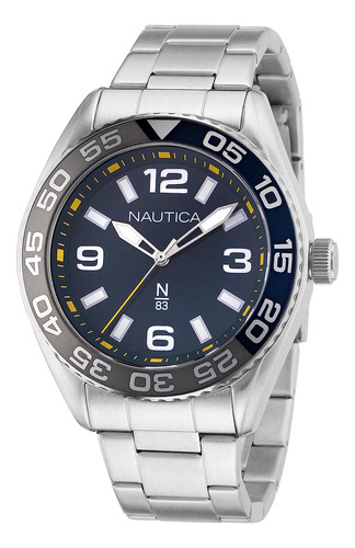 Reloj Pulsera  Nautica Napfws308 Del Dial Azul