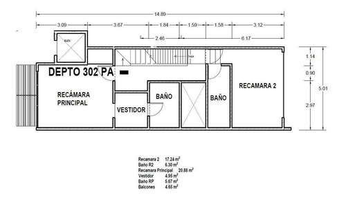 Imagen 17 de 19 de Penthouse De 4 Recámaras, En Col. Del Valle