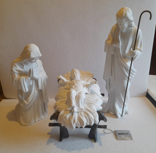 Nacimiento Winter Silhouette Department 56 Porcelana 39 Cm (Usado)