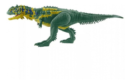 Imagem 2 de 9 de Dinossauro Majungasaurus Com Som Jurassic World Mattel Gmc95