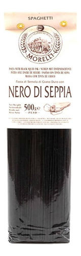 Spaghetti Morelli Tinta De Calamar 500g