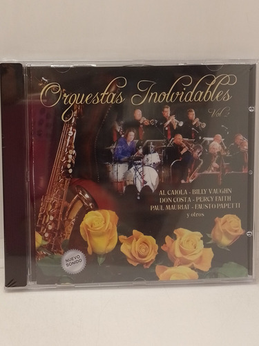 Orquestas Inolvidables Volumen 2 Cd Nuevo  Disqrg