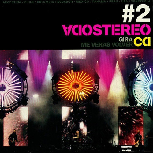 Soda Stereo - Gira Me Veras Volver 2 Cd